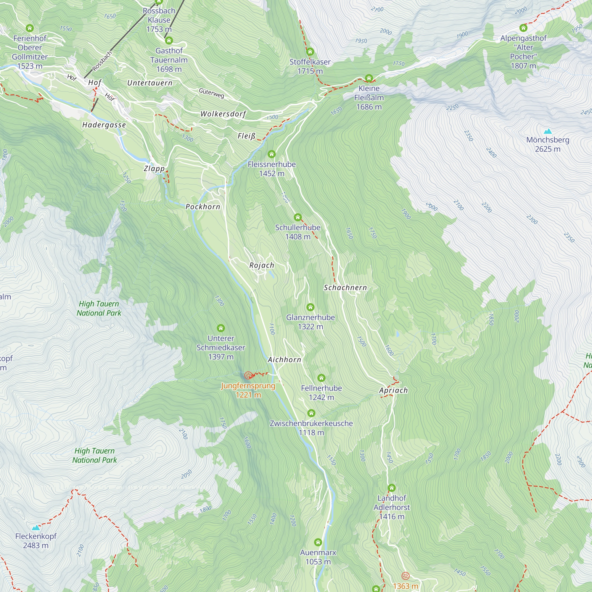 Schachkeusche map