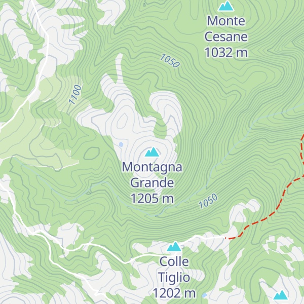 Map of Montagna Grande
