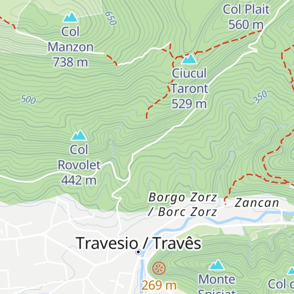 Map of Agriturismo Alle Genziane