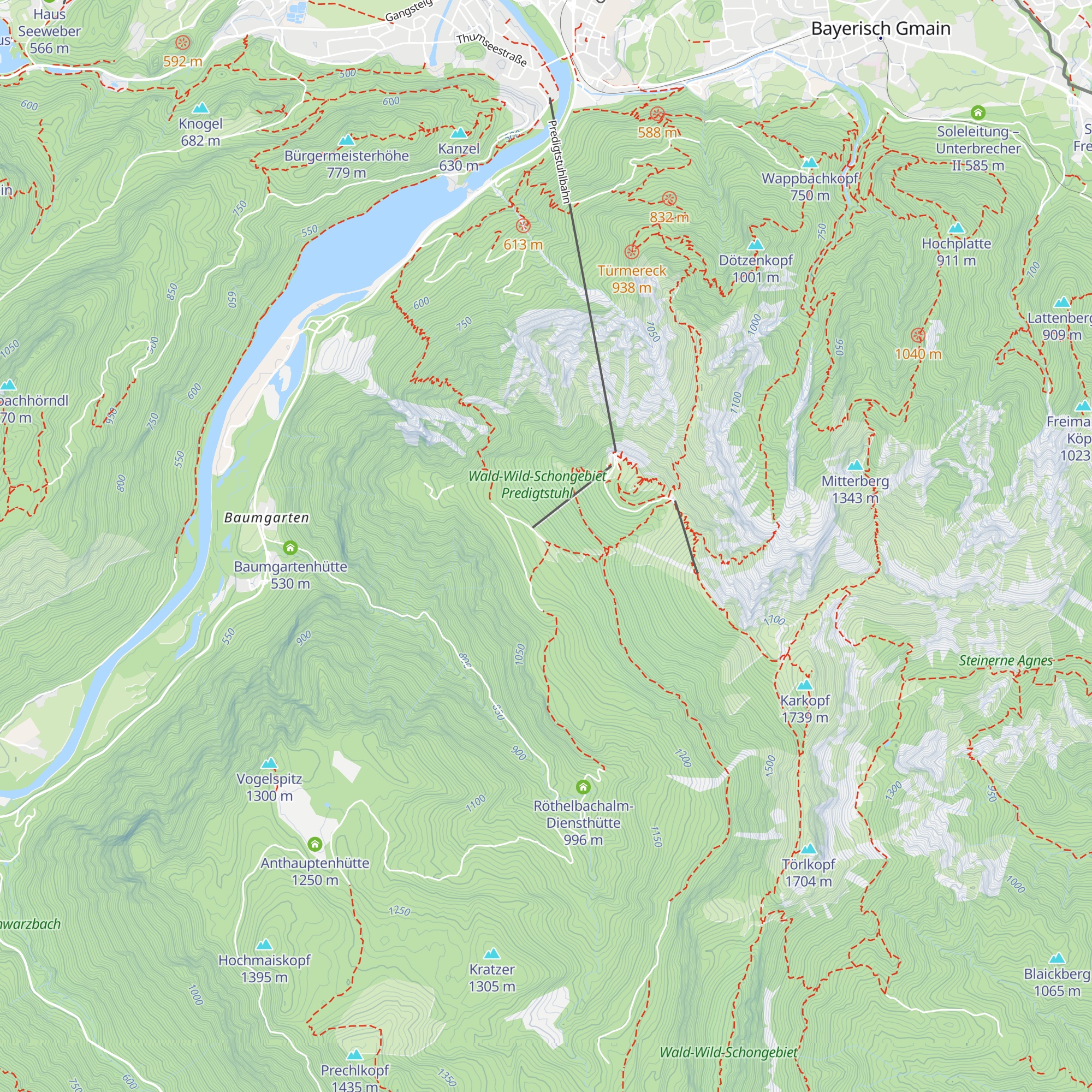 Schlegelalmhütte map
