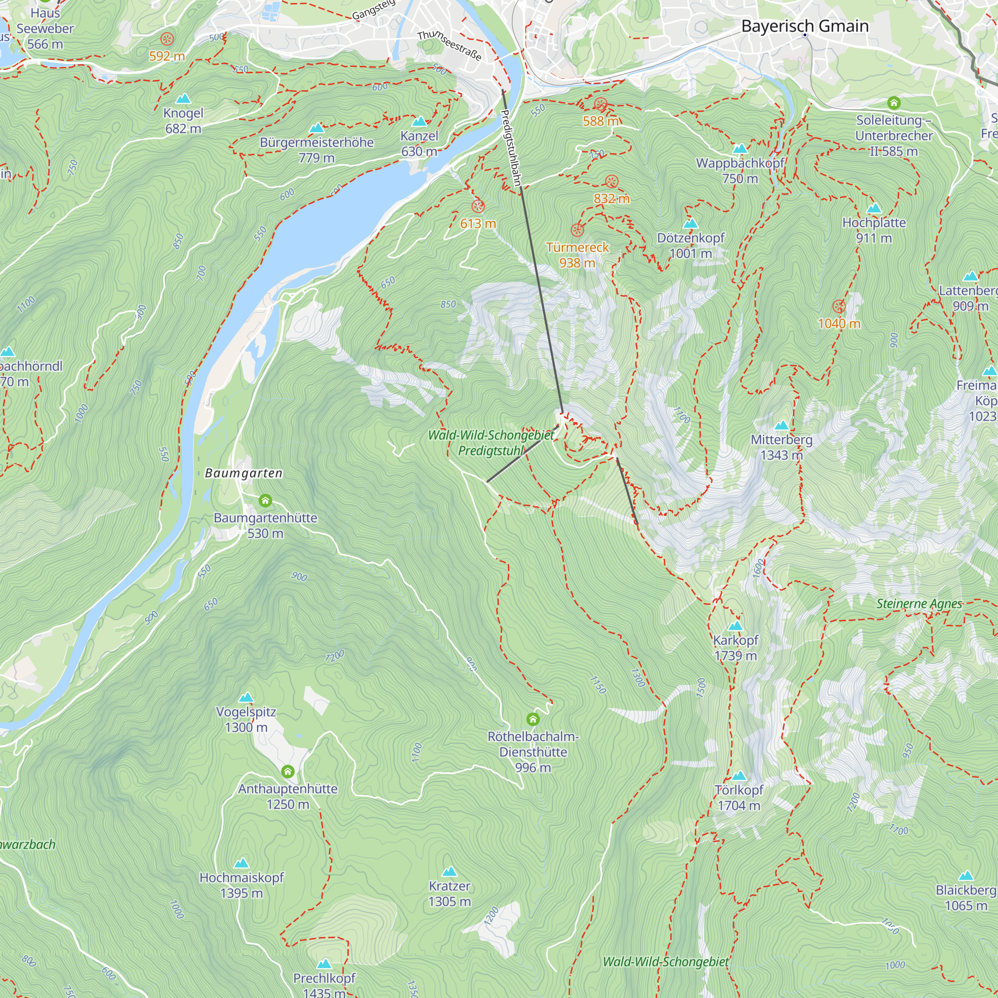 Schlegelalmhütte map
