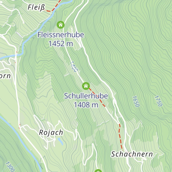 Map of Schullerhube
