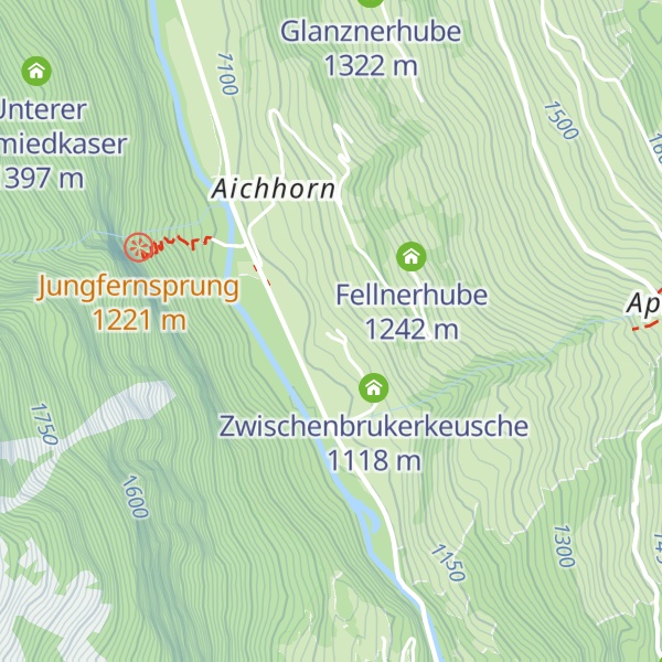 Map of Dabernighube