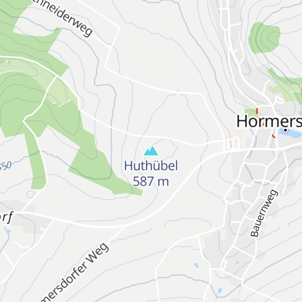 Map of Huthübel