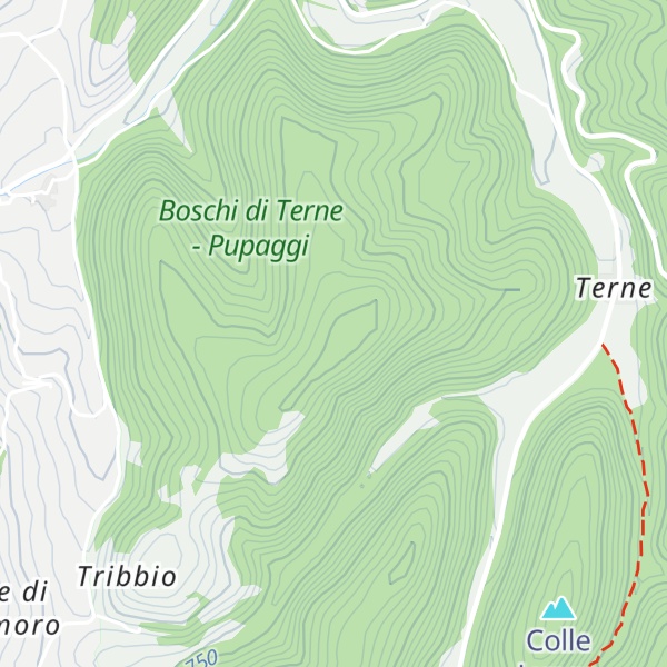 Map of Monte Molino