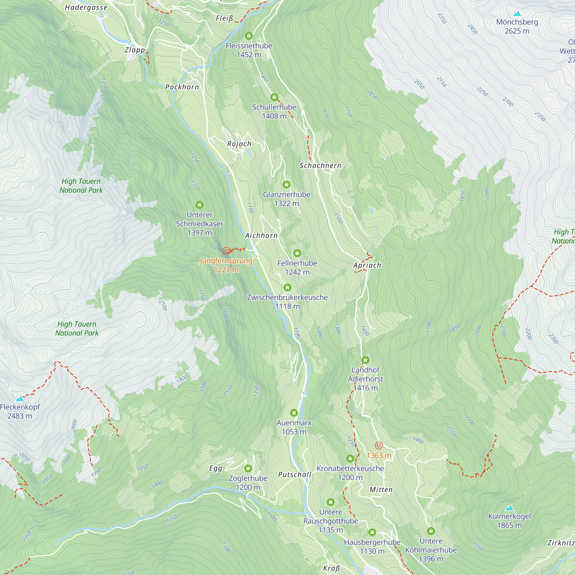 Zwischenbrukerkeusche map