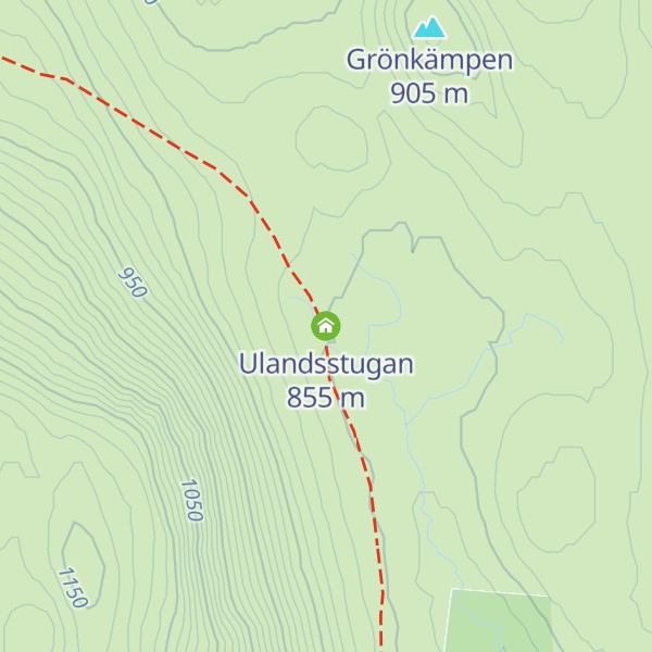 Map of Ulandsstugan