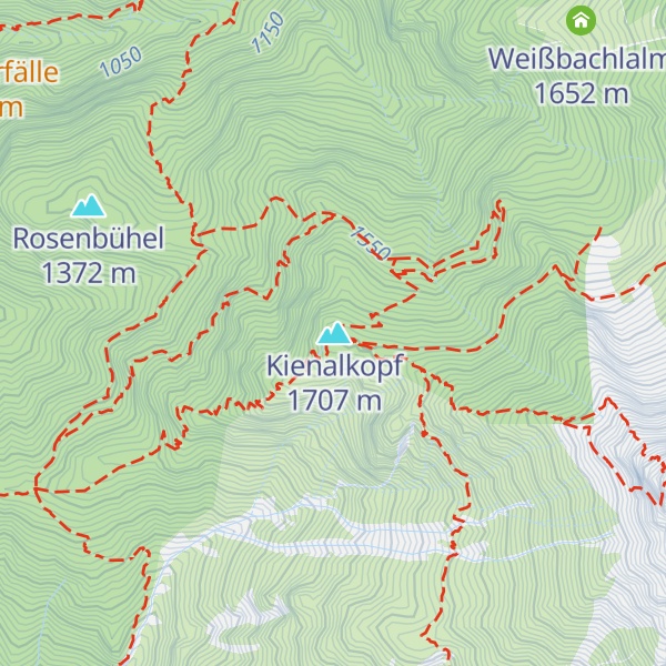 Map of Peter-Wiechenthaler-Hütte