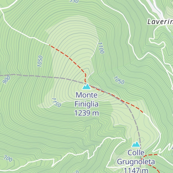 Map of Monte Finiglia