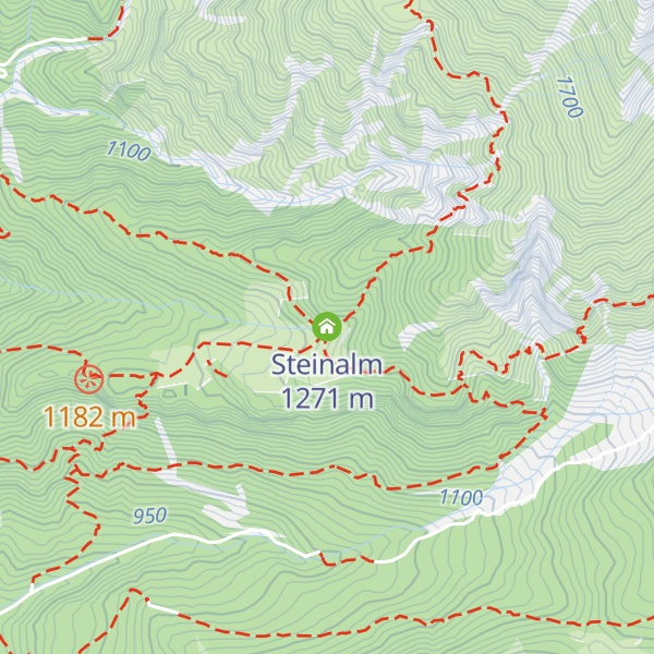 Map of Steinalm