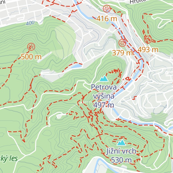 Map of Chata U Myslivny
