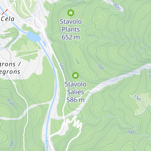 Map of Stavolo Salies