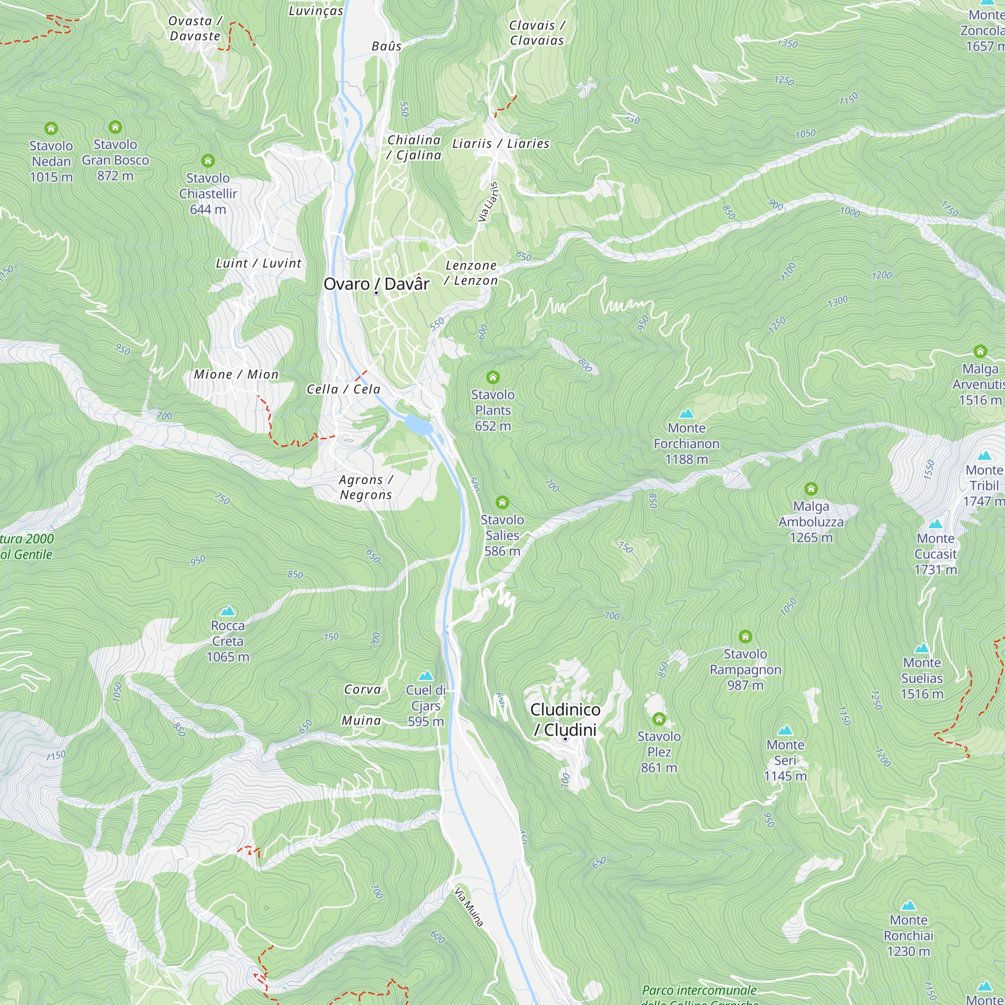 Stavolo Salies map