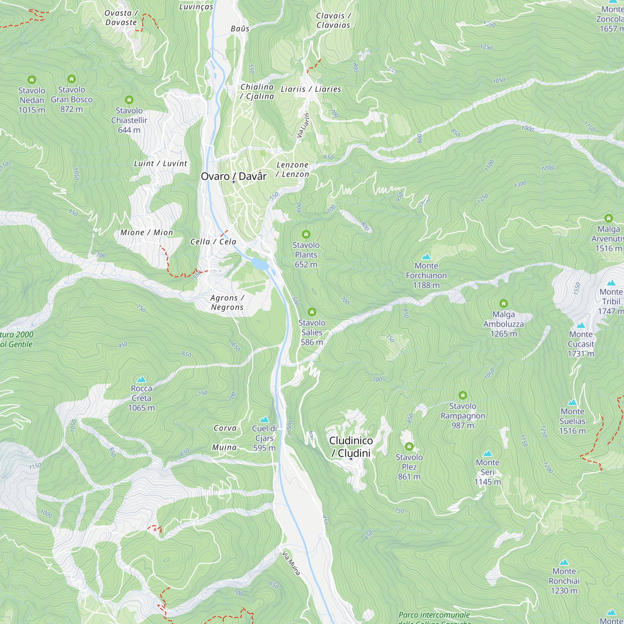 Stavolo Salies map