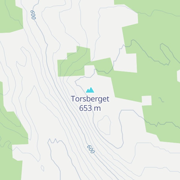Map of Torsberget