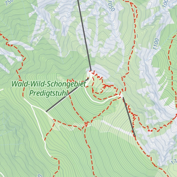 Map of Teisendorfer Hütte