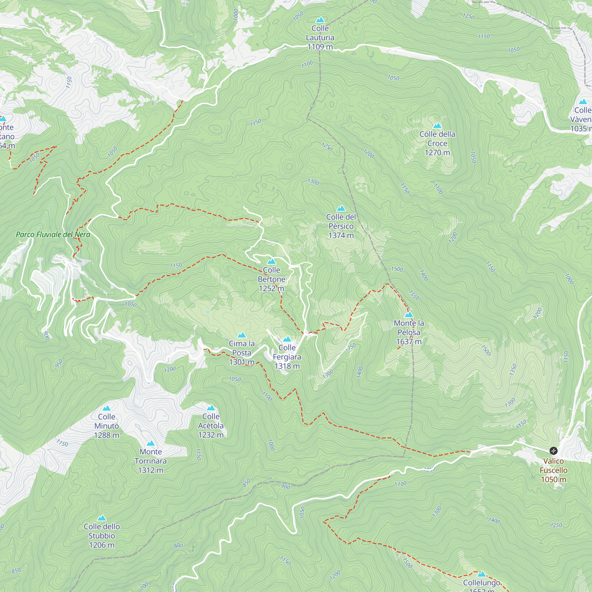 Rifugio Nello Troiani map