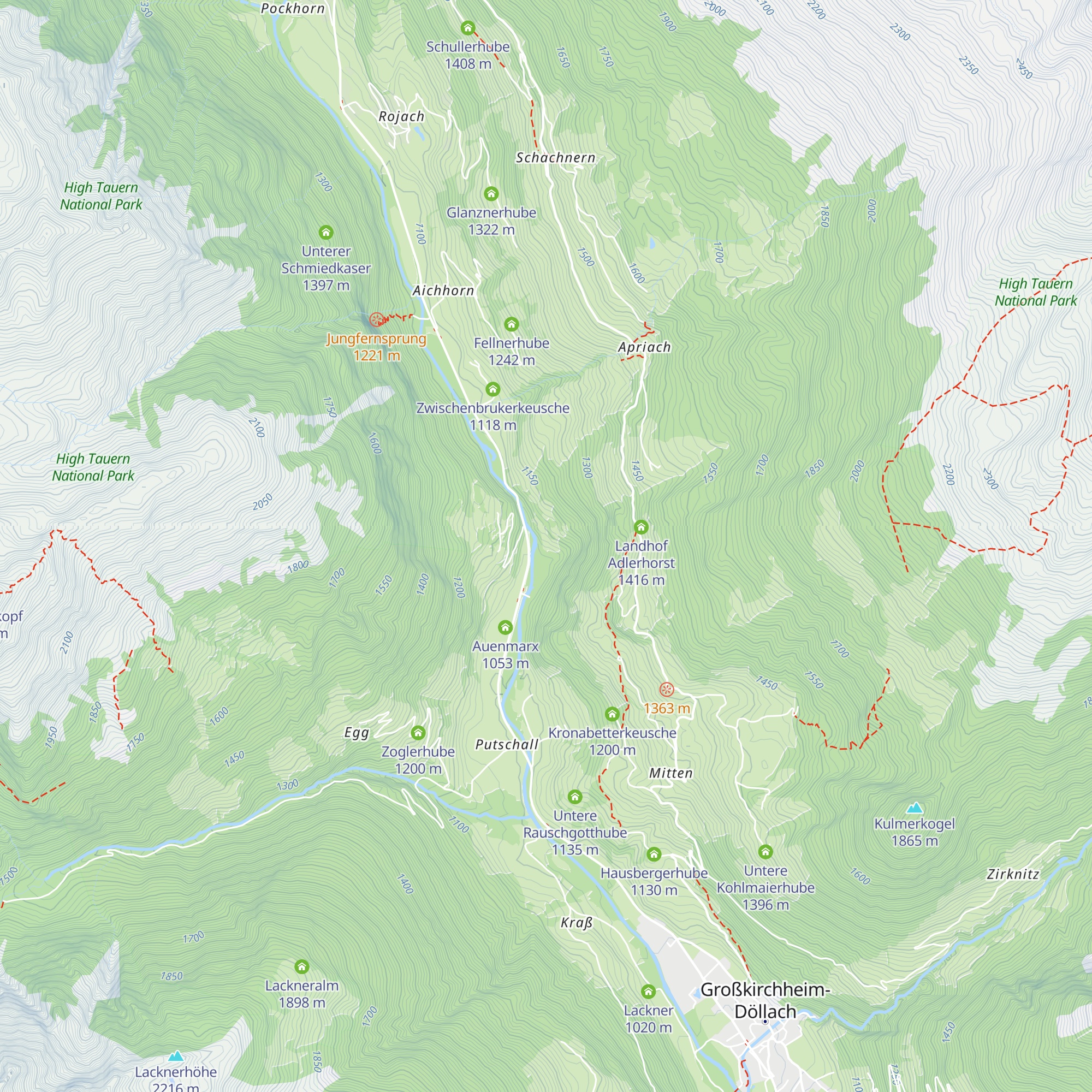 Judenbinderkeusche map