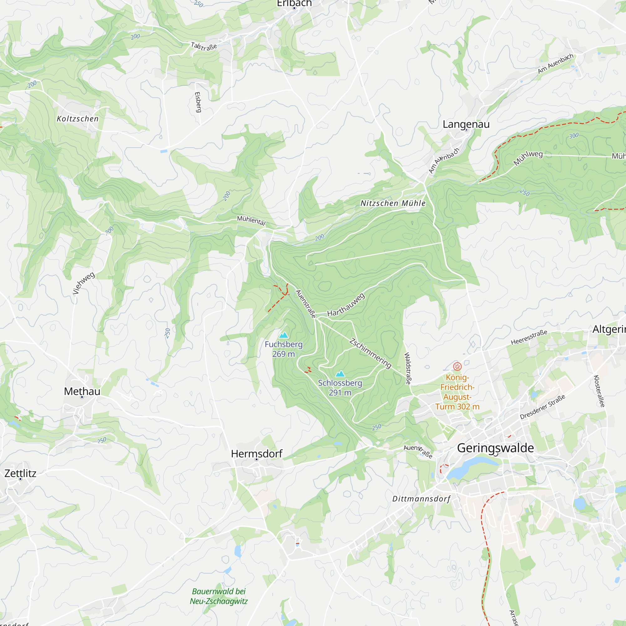 Leipziger Hütte map