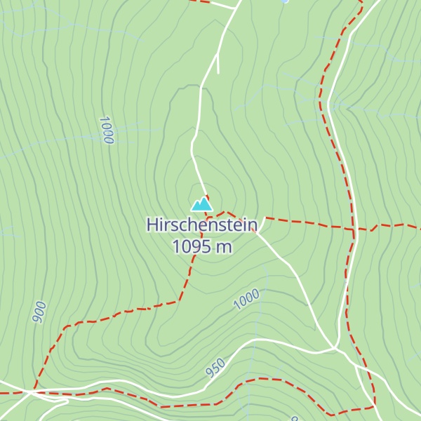Map of Hirschensteinhütte