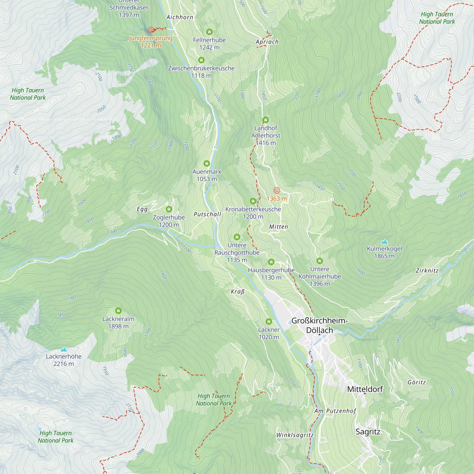 Untere Rauschgotthube map