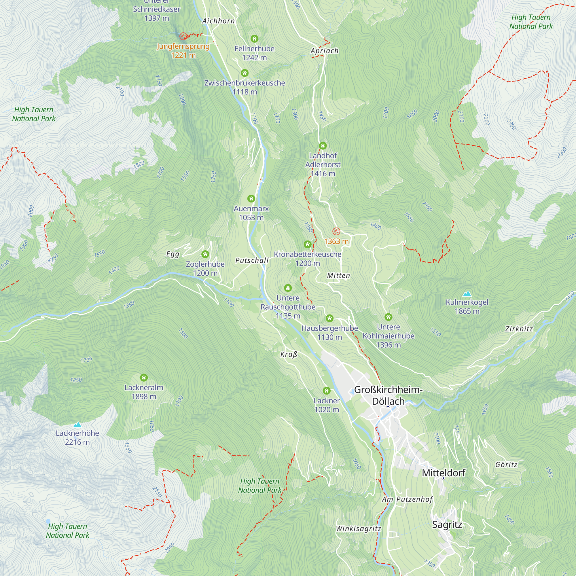 Untere Rauschgotthube map