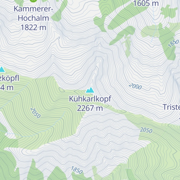 Map of Kühkarlkopf
