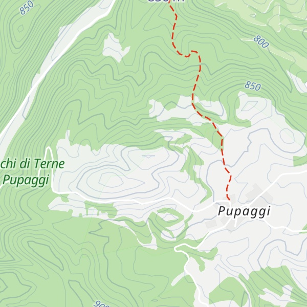 Map of Colle Valea