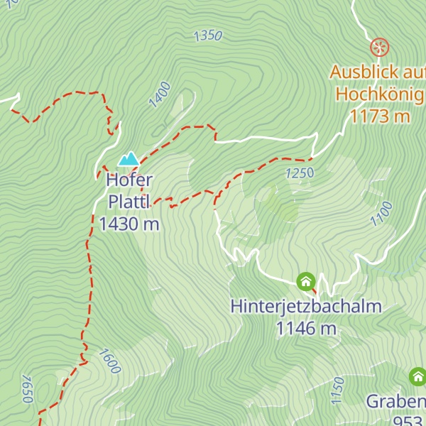 Map of Oberstegalm