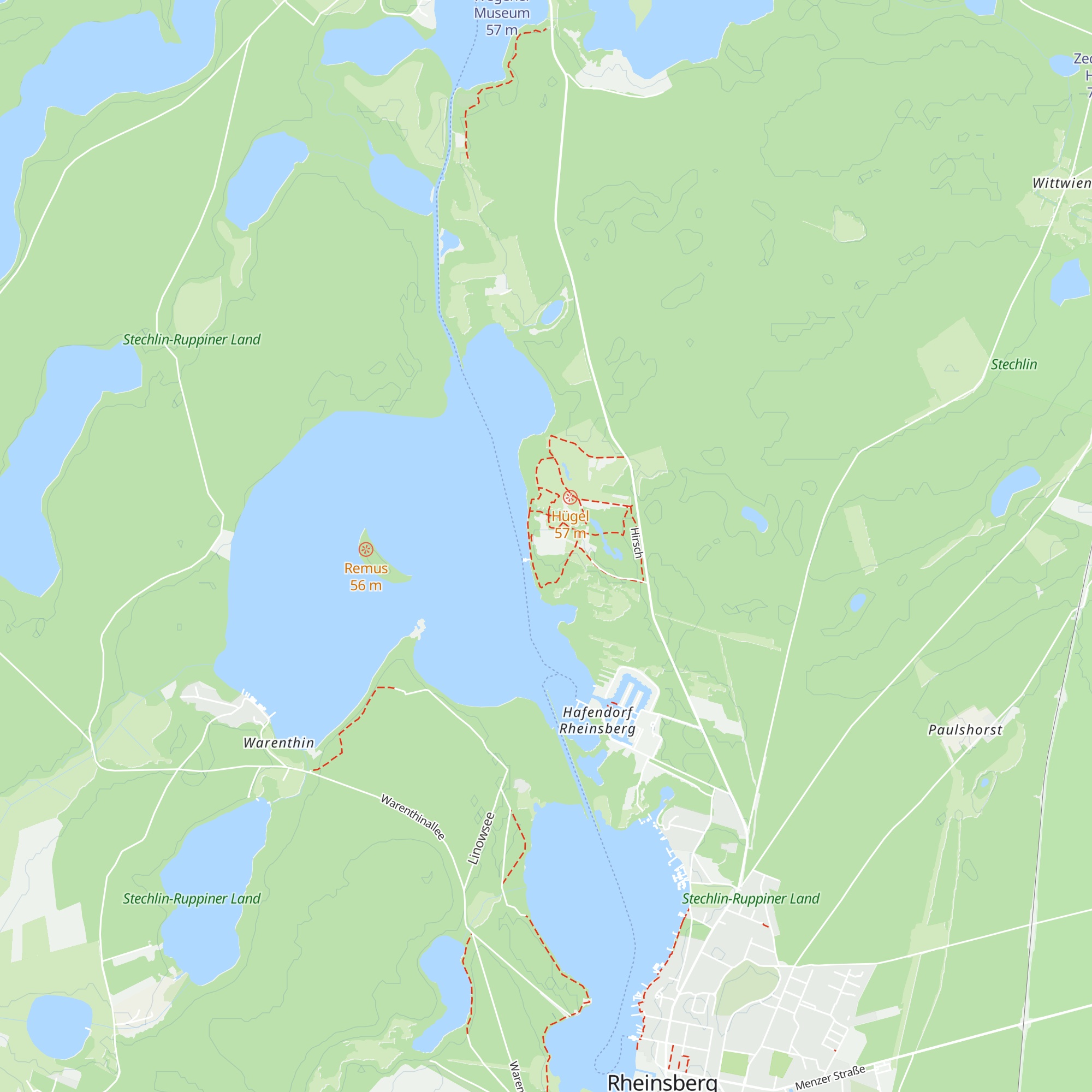 Raucherpavilion map