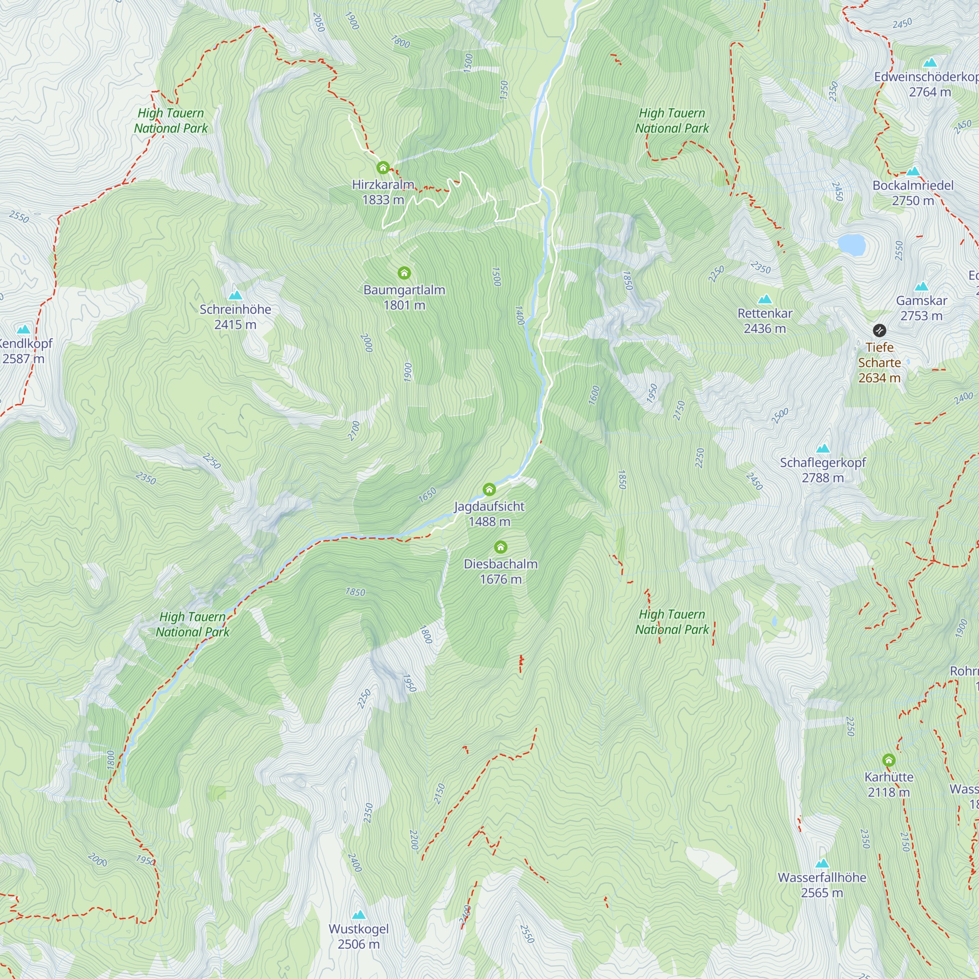 Jagdaufsicht map