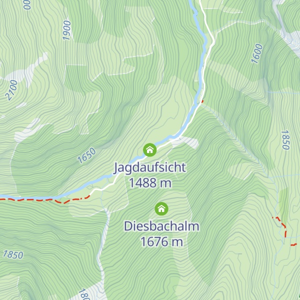 Map of Jagdaufsicht