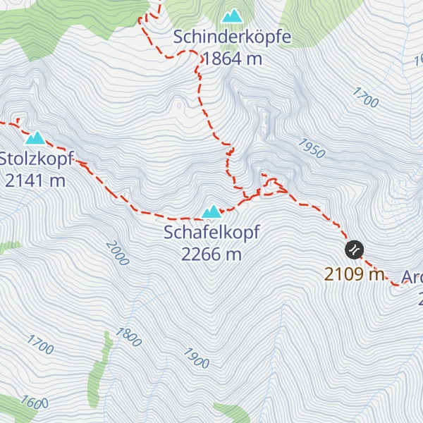 Map of Schafelkopf