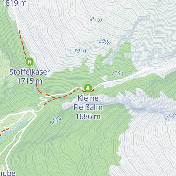 Map of Kleine Fleißalm