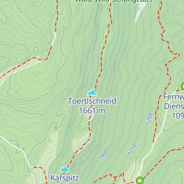 Map of Toertlschneid
