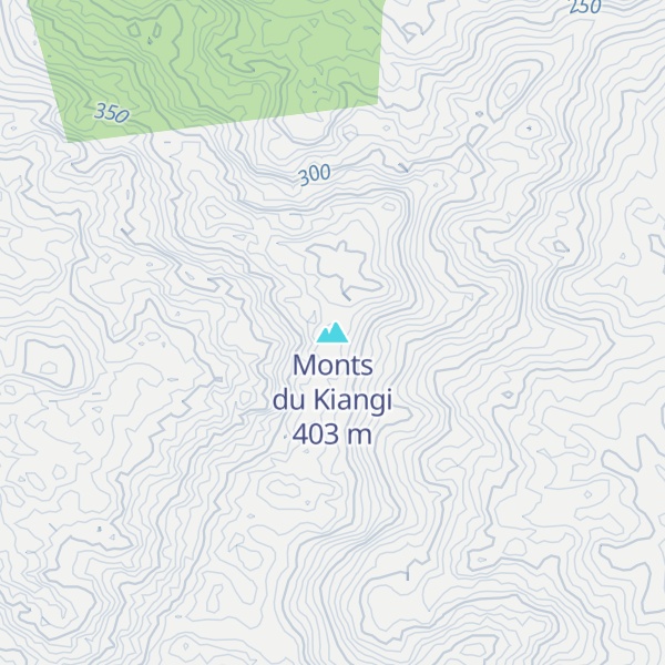 Map of Monts du Kiangi