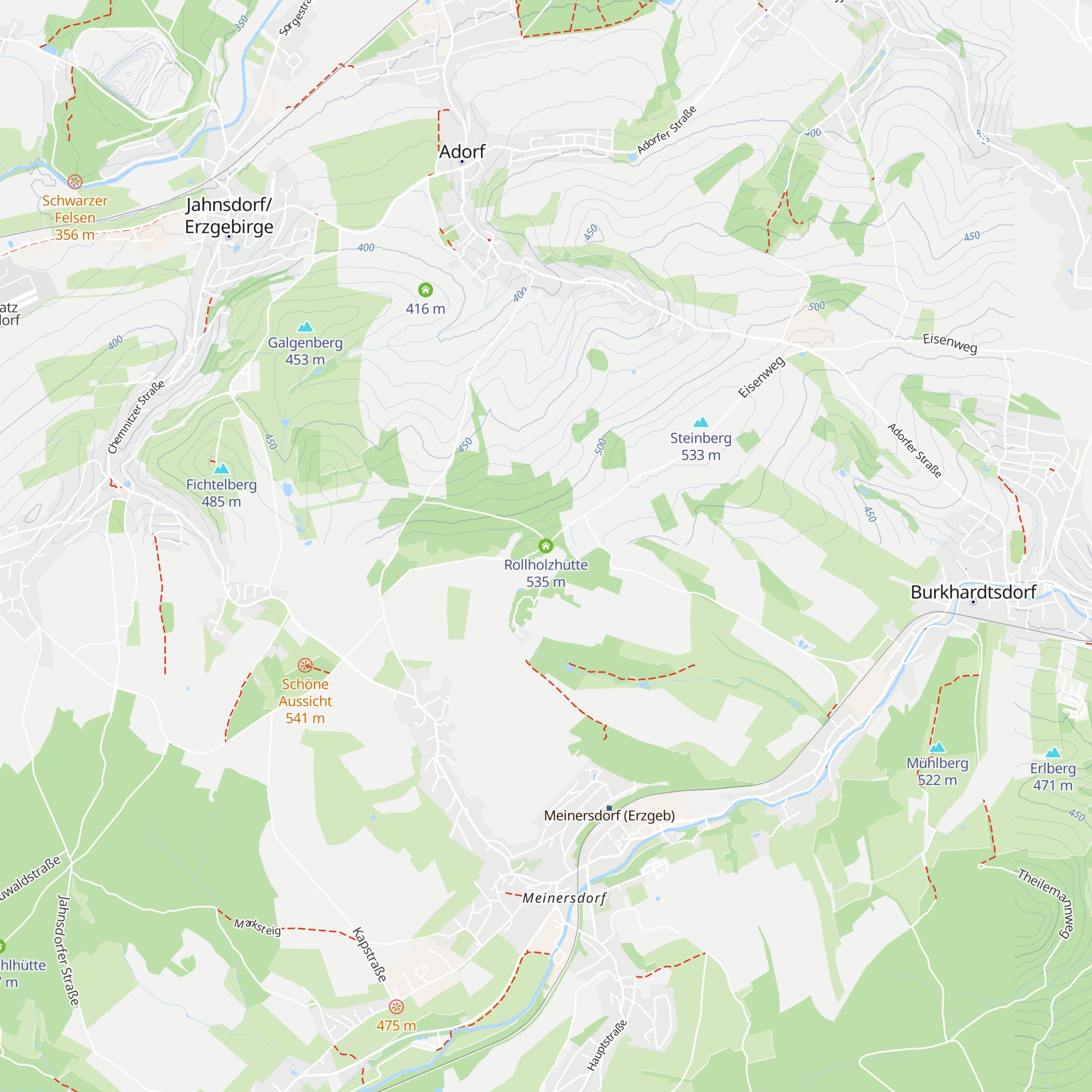 Rollholzhütte map