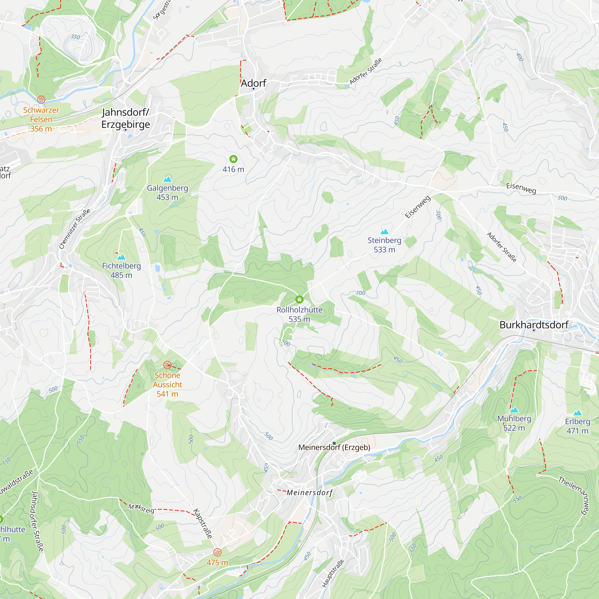 Rollholzhütte map