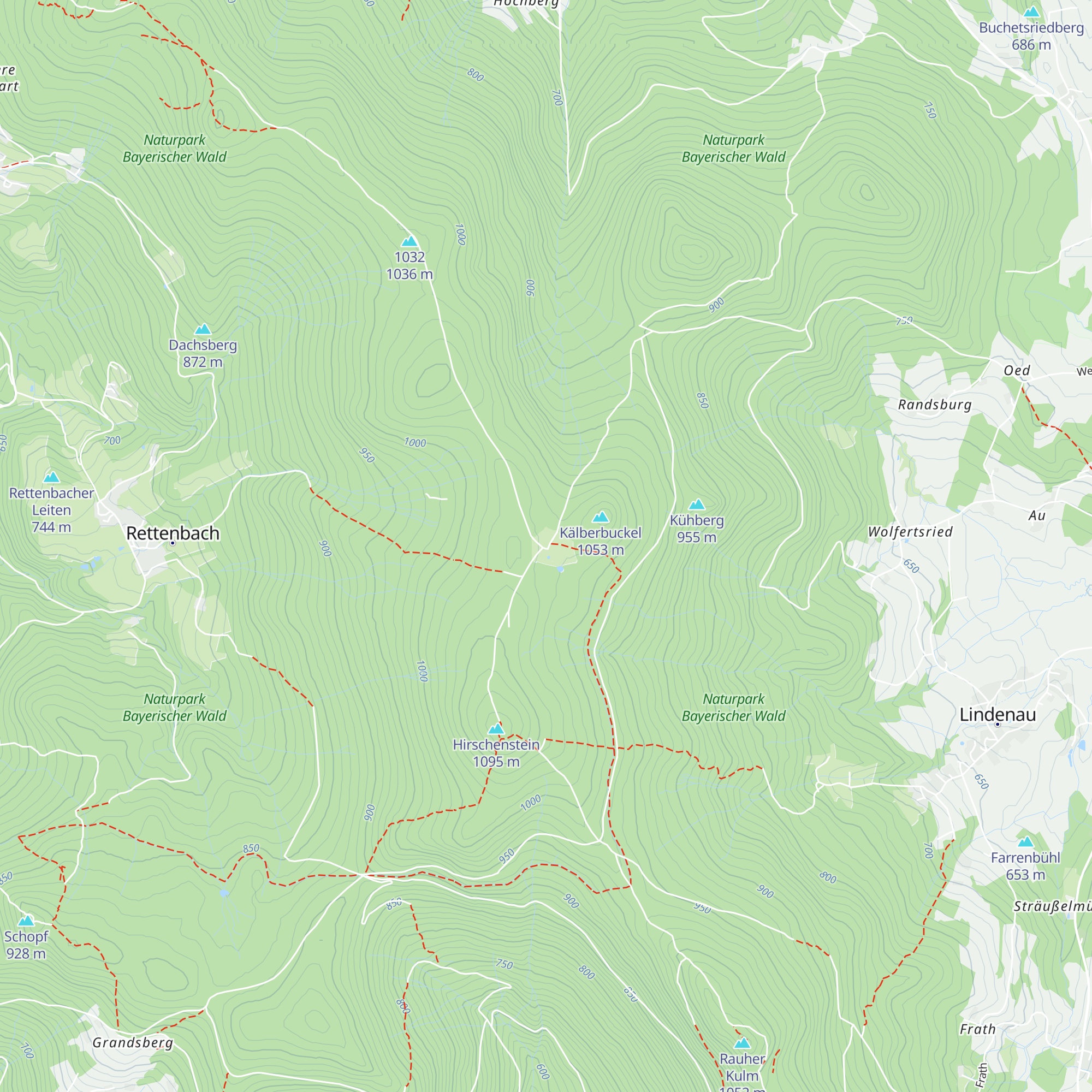 Forsthaus Ödwies map