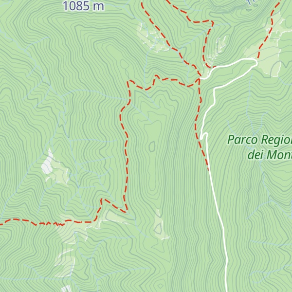 Map of Colle Cannavina
