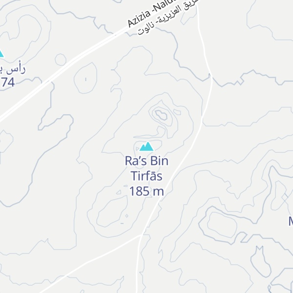 Map of Ra’s Bin Tirfās