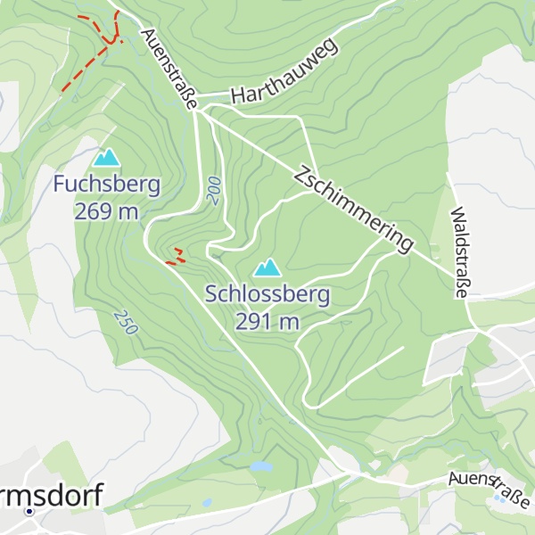 Map of Schlossberg