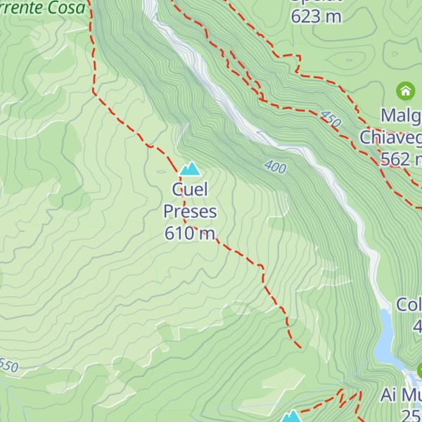 Map of Casa Ciucul di Lunis