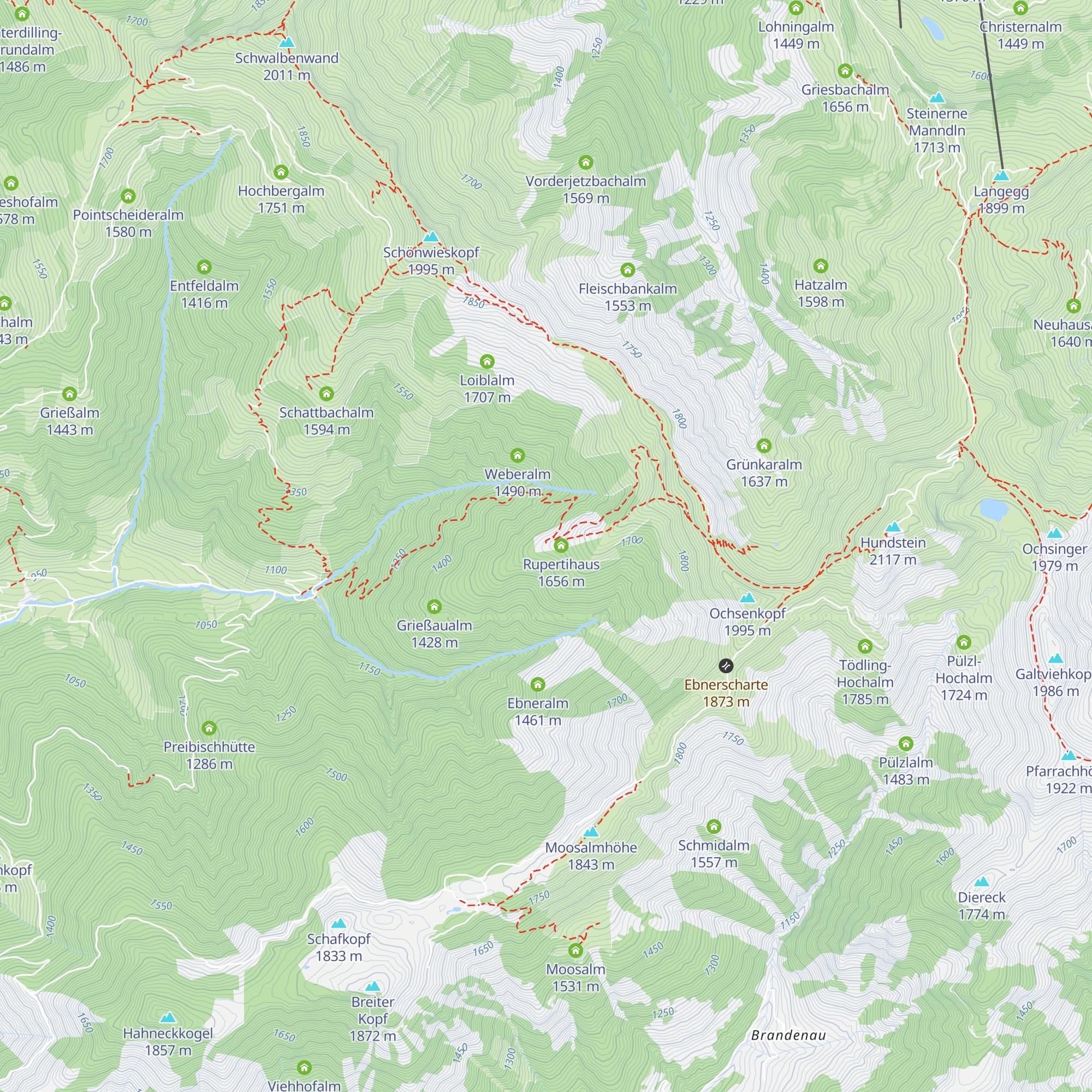 Stoffenalm map
