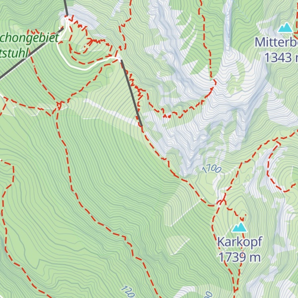 Map of Hochschlegel