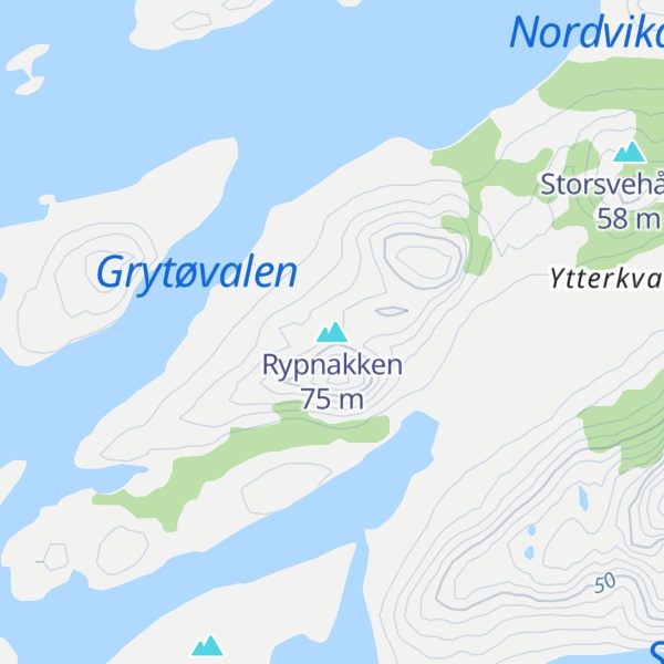 Map of Rypnakken