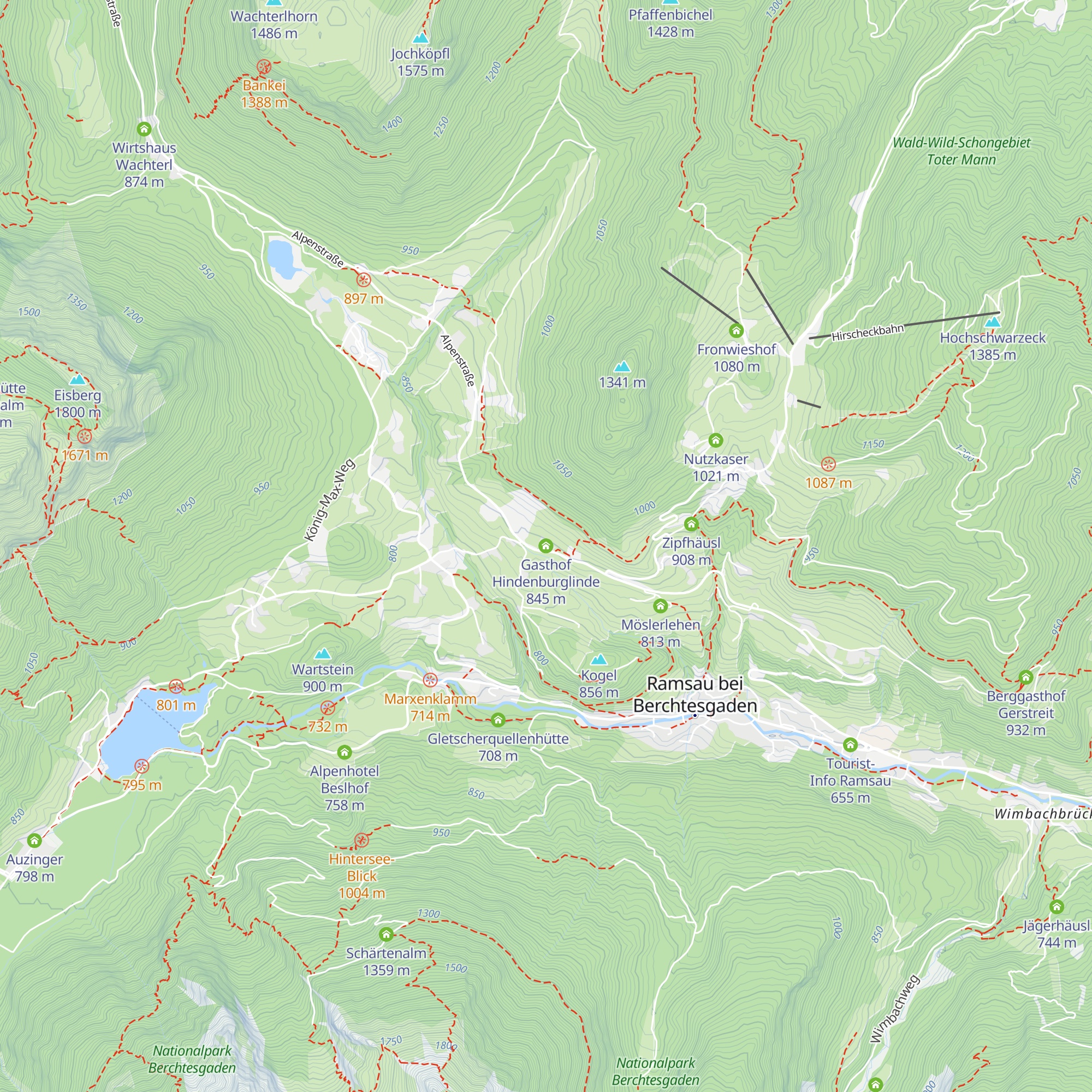 Gasthof Hindenburglinde map