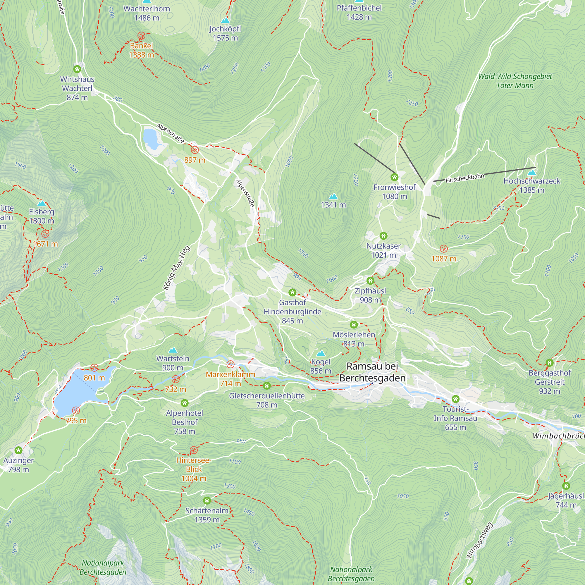 Gasthof Hindenburglinde map