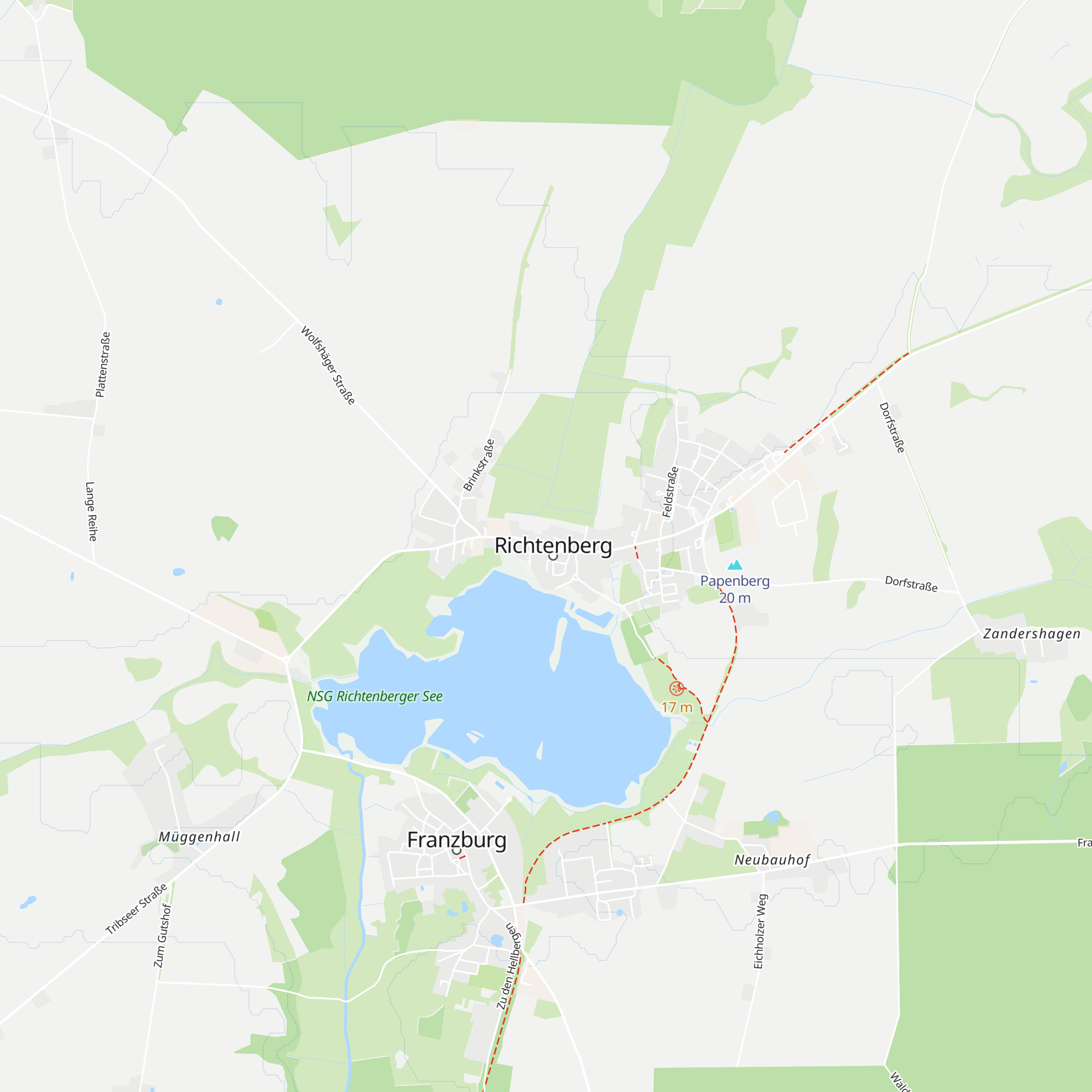 Stadtinformation map