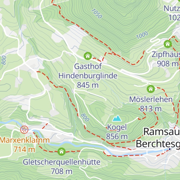 Map of Lacklehen